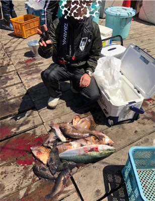 家島釣堀水宝さんにて