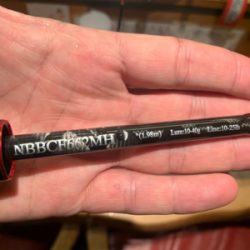 冷雨後爆風極寒シーバス。