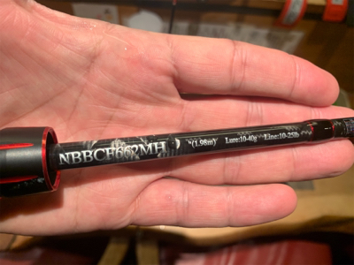 冷雨後爆風極寒シーバス。