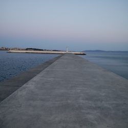 東二見白灯台波止へキス釣査