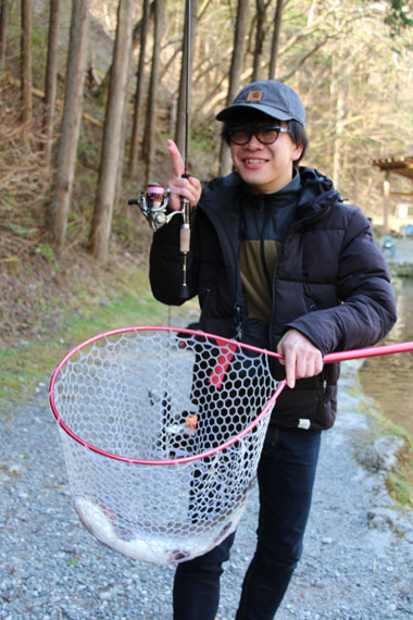 小菅トラウトガーデン 釣果