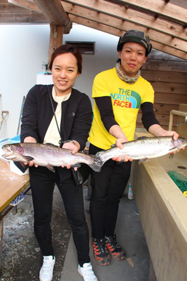 小菅トラウトガーデン 釣果