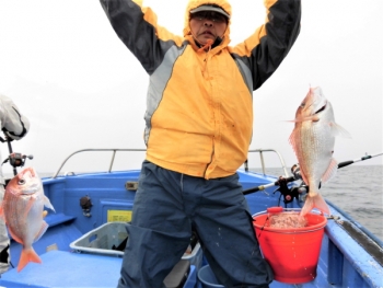 鯛紅丸 釣果