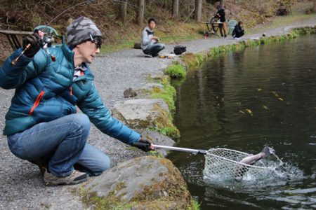 小菅トラウトガーデン 釣果