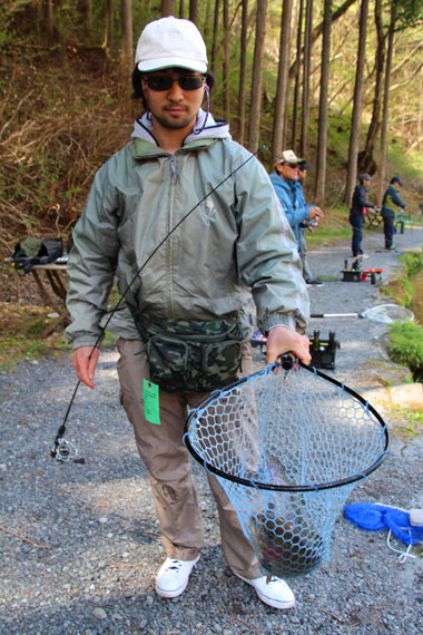 小菅トラウトガーデン 釣果