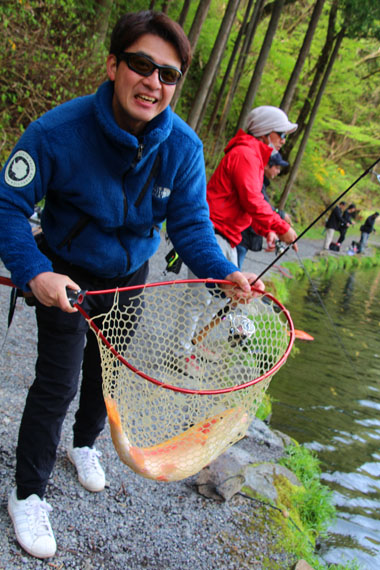 小菅トラウトガーデン 釣果