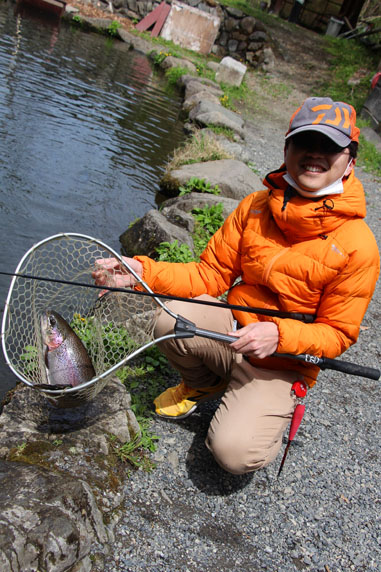 小菅トラウトガーデン 釣果