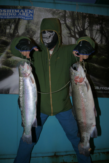 としまえんフィッシングエリア 釣果