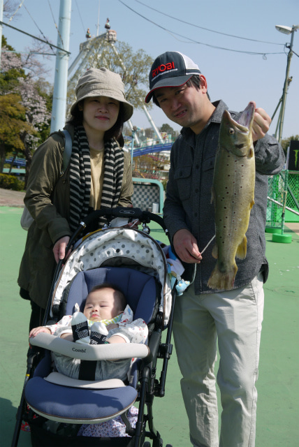 としまえんフィッシングエリア 釣果