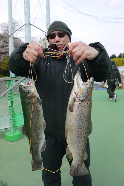 としまえんフィッシングエリア 釣果