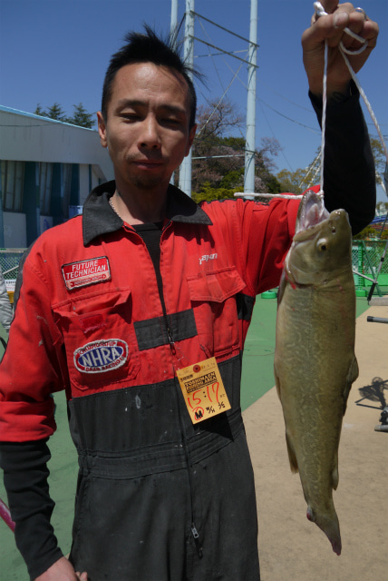 としまえんフィッシングエリア 釣果