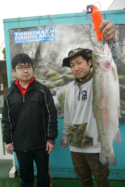 としまえんフィッシングエリア 釣果