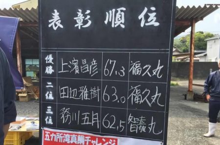 渡船屋たにぐち 釣果