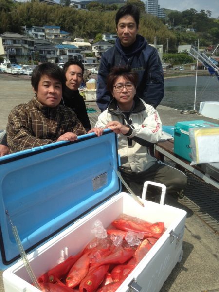 晃山丸 釣果