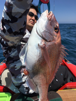 網野沖をマイボートでタイラバ、ジギング