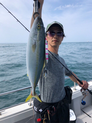 ジギング初挑戦の子を連れて