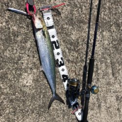 調子に乗って…釣り仲間と