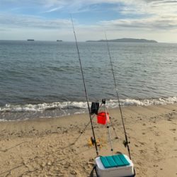 長浜海岸でキス