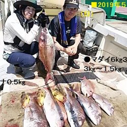 大物釣果速報！●光義丸：平戸市早福港