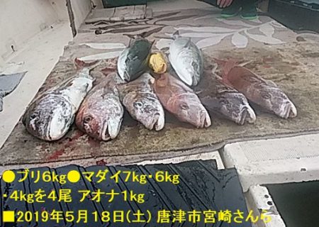 大物釣果速報！●光義丸：平戸市早福港