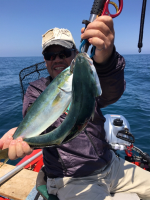 網野沖をマイボートでタイラバ、ジギング