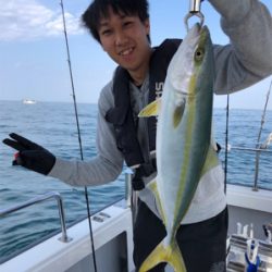 ジギング初挑戦の子を連れて