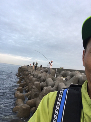 ナイトタケノコメバリングと朝まずめ青物!