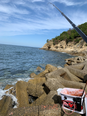 生里漁港フカセ