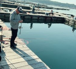 釣堀水宝さんにて