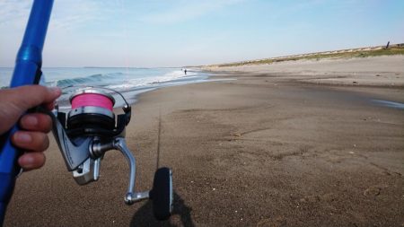 キス釣りスタート