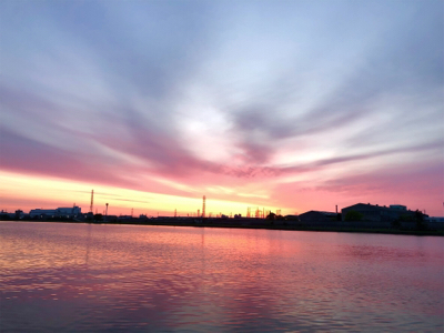 武庫川尻 ホームにてPart2