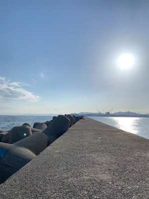 神戸沖堤防 チヌフカセ