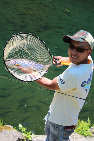小菅トラウトガーデン 釣果