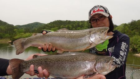 フィッシングレイクたかみや 釣果
