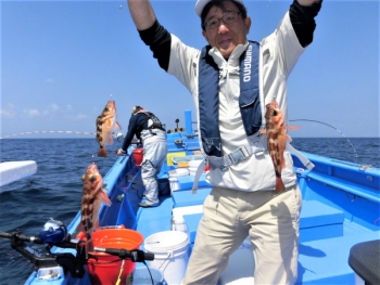 鯛紅丸 釣果