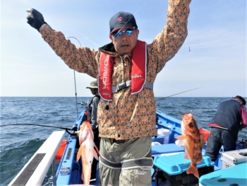 鯛紅丸 釣果