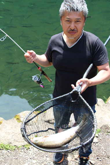 小菅トラウトガーデン 釣果