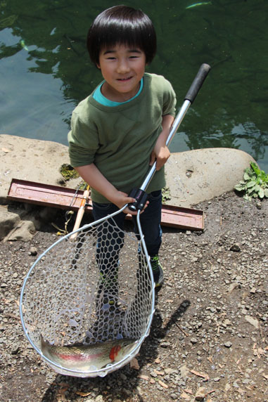 小菅トラウトガーデン 釣果
