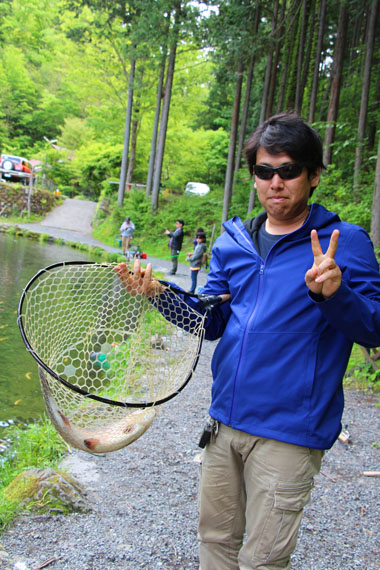 小菅トラウトガーデン 釣果