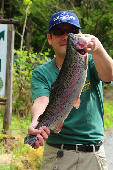 小菅トラウトガーデン 釣果