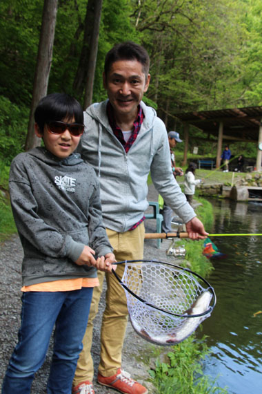 小菅トラウトガーデン 釣果