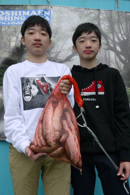 としまえんフィッシングエリア 釣果