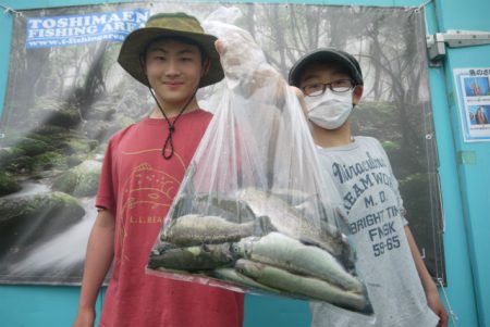 としまえんフィッシングエリア 釣果