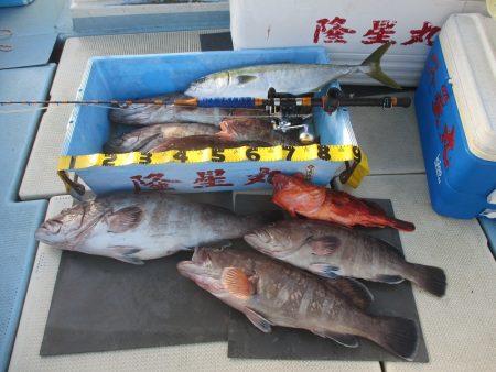 隆星丸 釣果