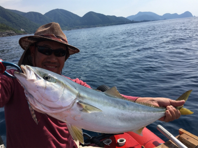 丹後沖、マイボートでタイラバ釣行