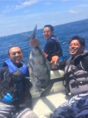 今日はレジャー釣り