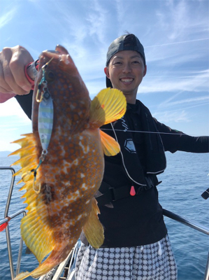 翔舞丸にてスーパーライトジギング