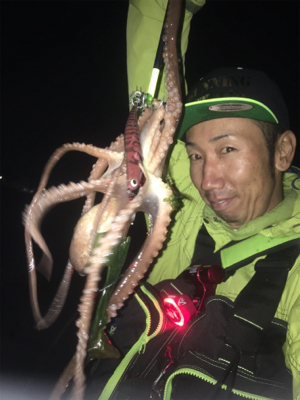 親イカ狙い+コウイカ狙いからの…