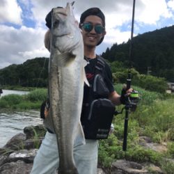 雨の後は釣れます