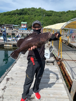 釣堀水宝さんにて